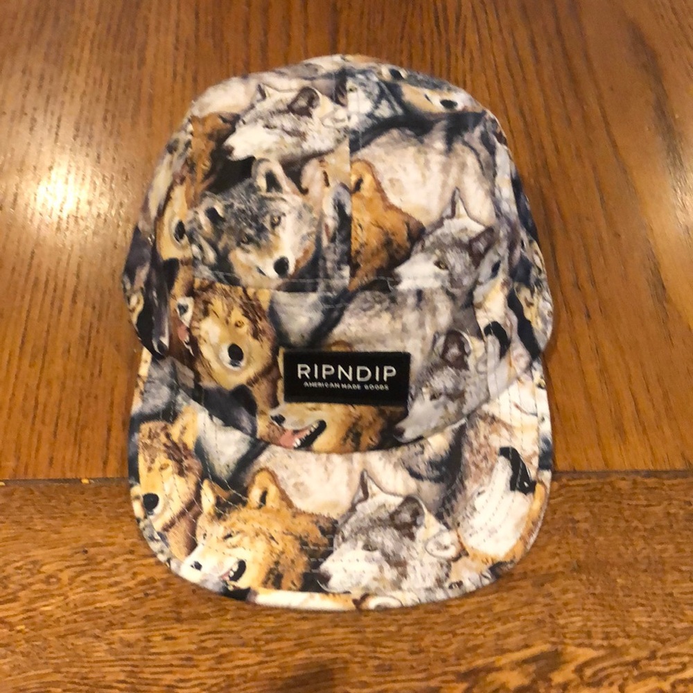 Ripndip wolf print hat